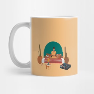 Yoga in Marrakech Mug